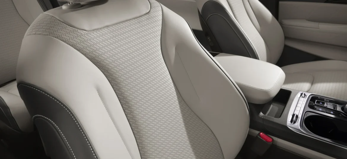 Interior Colors - Beige Napa Leather Seats - Material