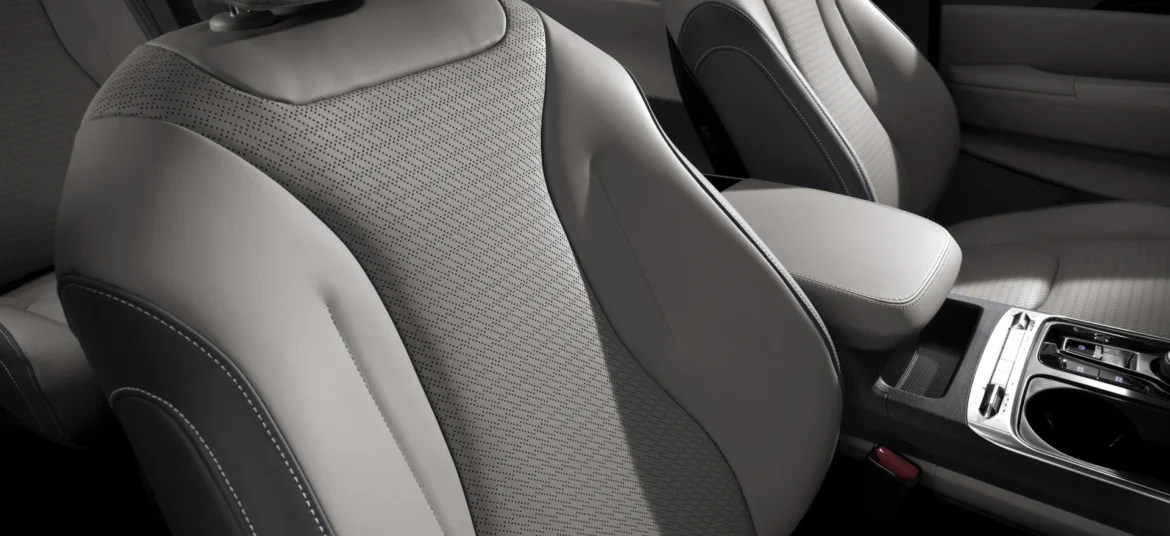 Interior Colors - Taupe Napa Leather Seats