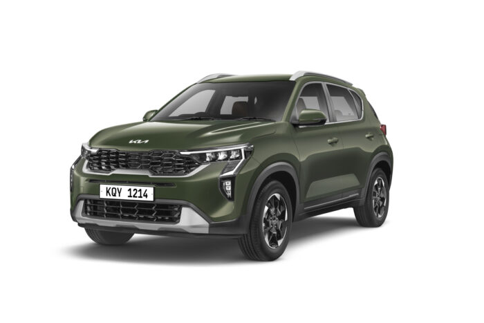 Kia QYi PE Sonet_RHD_Exterior Colour - Pewter Olive
